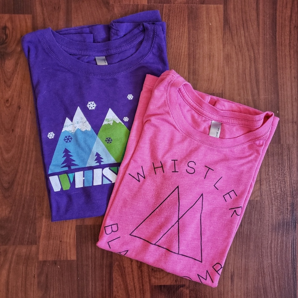 3/$25 NWOT Whistler women's graphic tees bundle